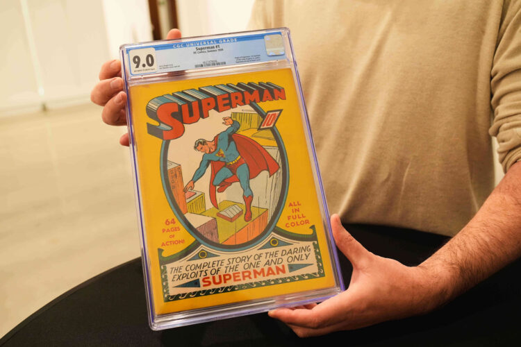 It’s a bird! It’s a plane!  It’s a rare Superman comic book! And it fetched $9.12M!